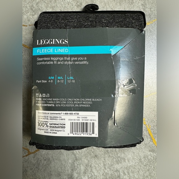 Women’s Heather Grey WestLoop leggings (Size M/L) - Picture 2 of 3